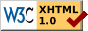 Valid XHMTL 1.0!